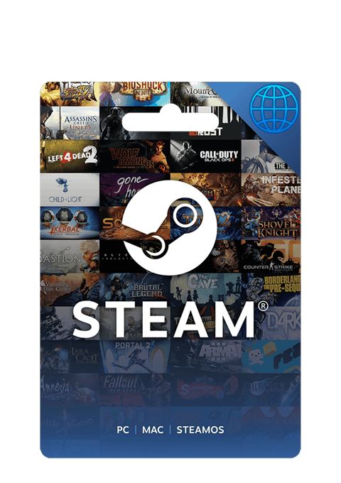 Steam Wallet Code (Toàn Cầu)