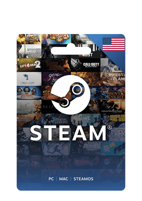 Steam Wallet Code (USD)