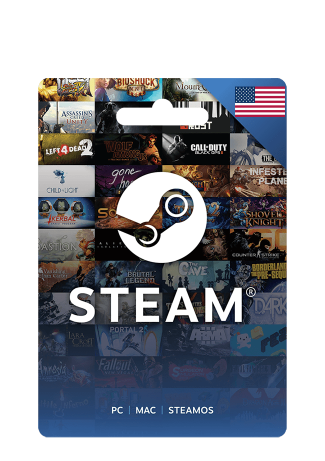 Steam Wallet Code (USD)
